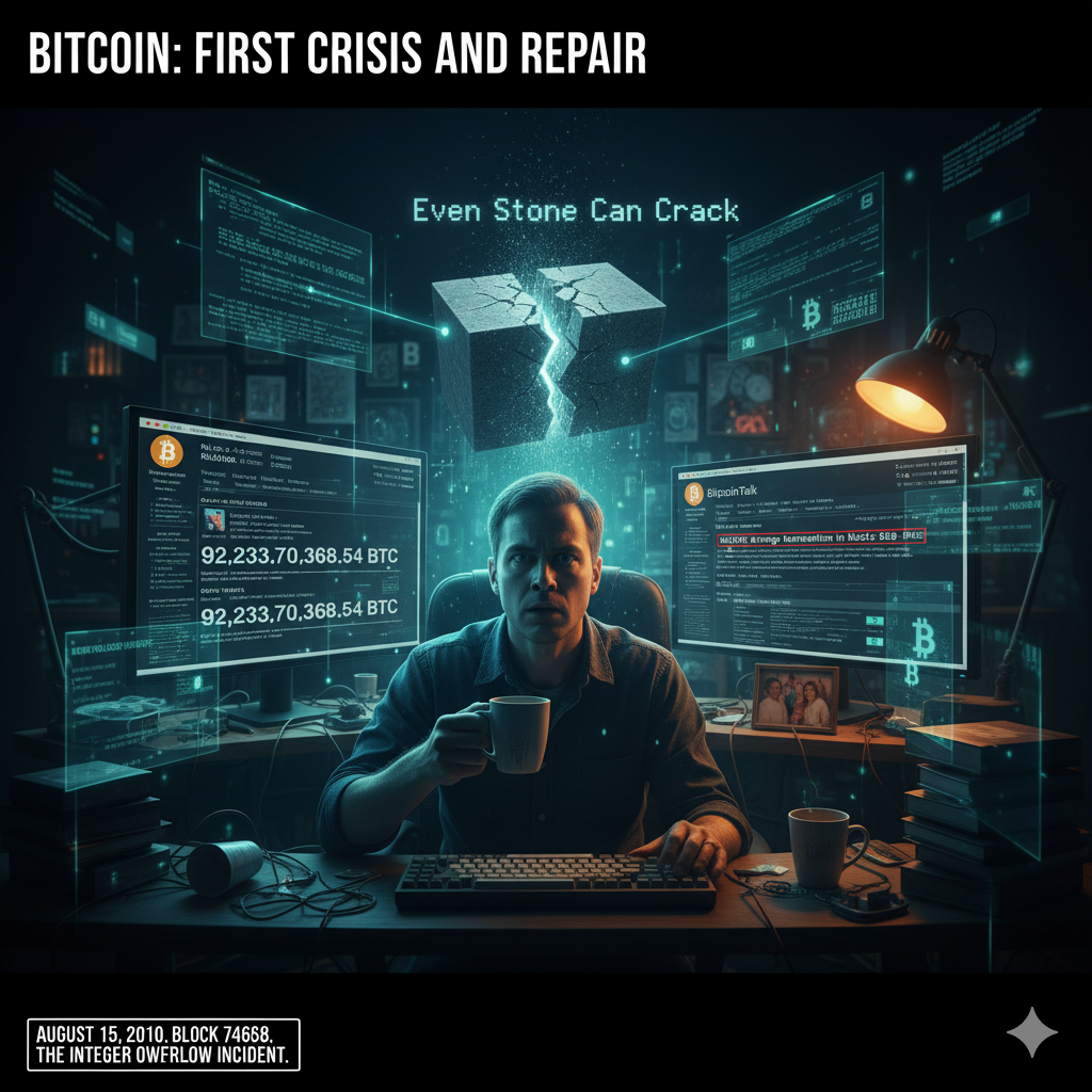First Steps: First Crisis and Fix